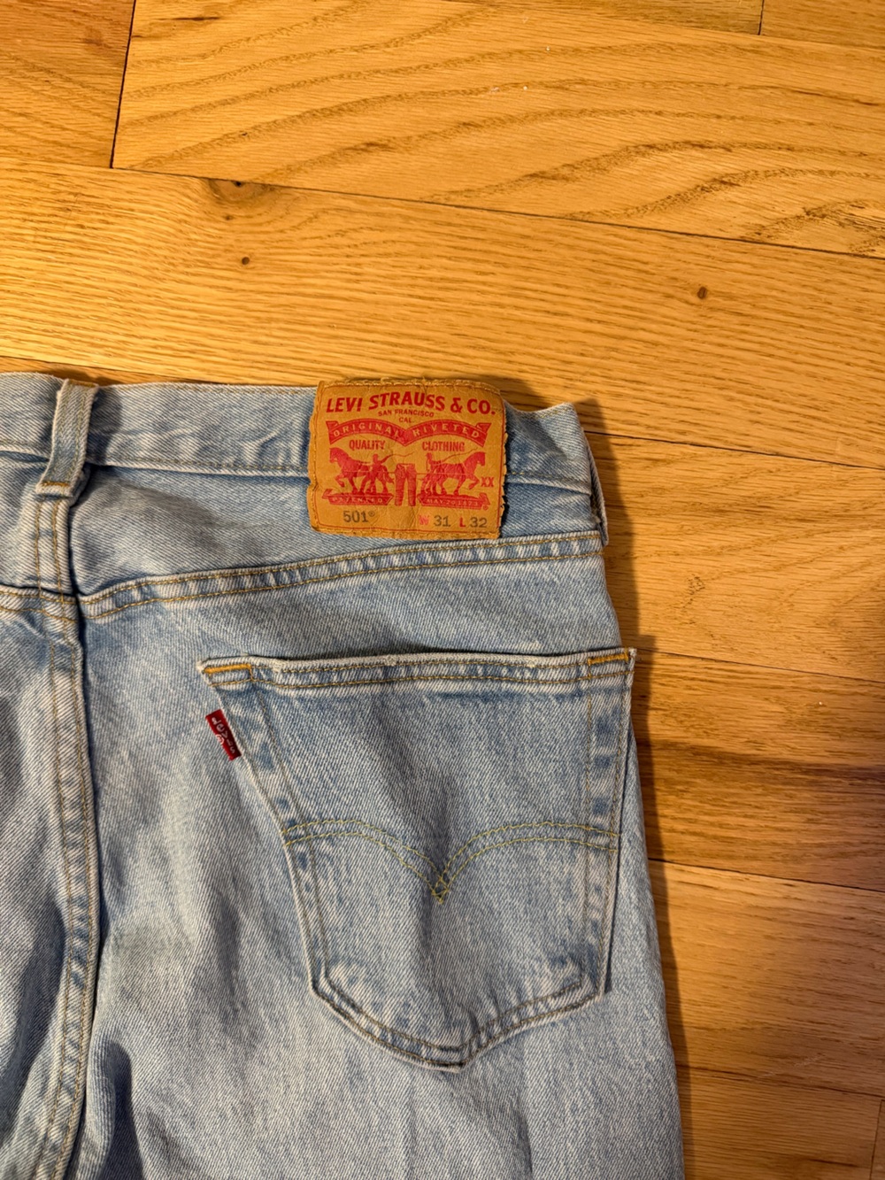 Levi's Light Blue 501 Men's Jeans